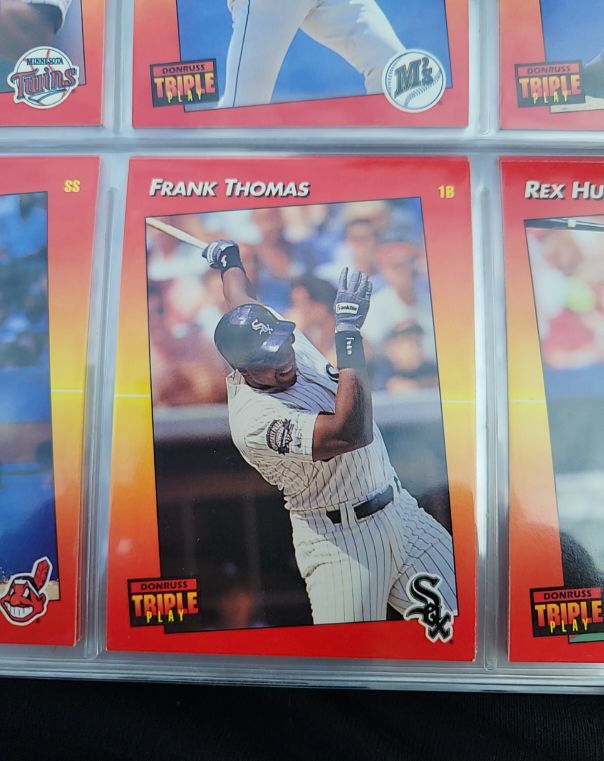 1992 Donruss Triple Play #206 Frank Thomas — front
