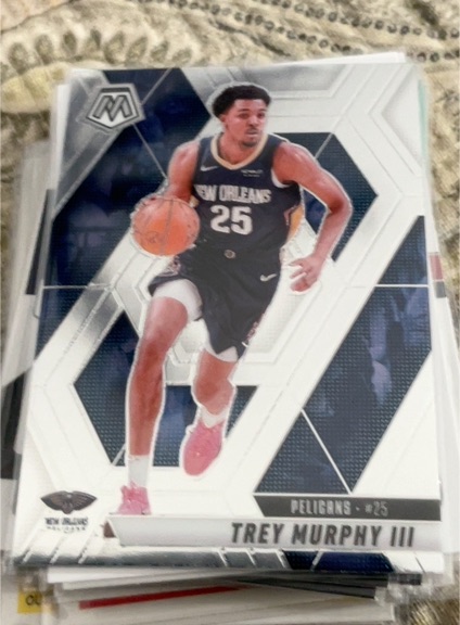 2019-20 Panini Mosaic #25 Trey Murphy III — front