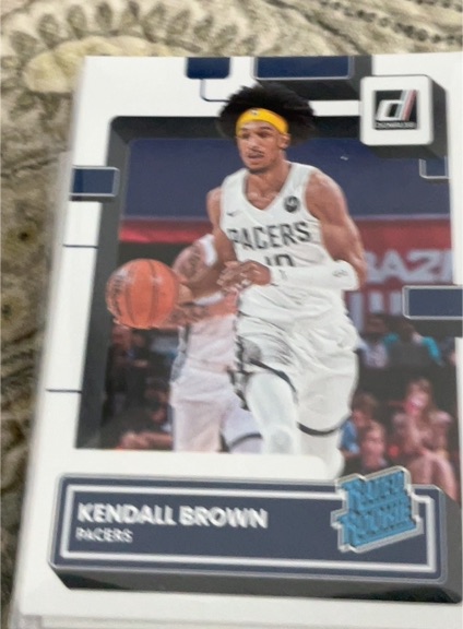 2022-23 Donruss Optic #217 Kendall Brown — front