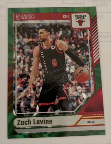 2024-25 Donruss #124 Zach LaVine — front