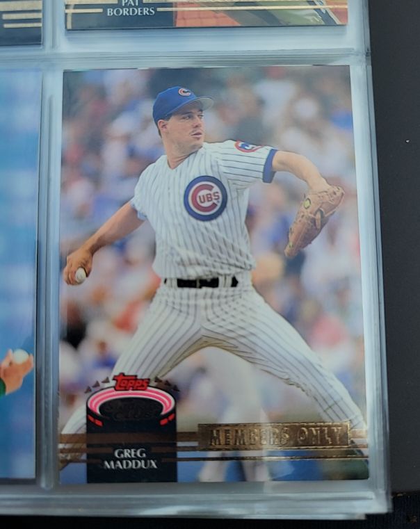 1992 Topps Stadium Club Members Only #NNO Greg Maddux — front