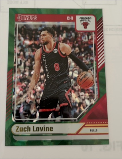 2024-25 Panini Donruss #124 Zach LaVine — front
