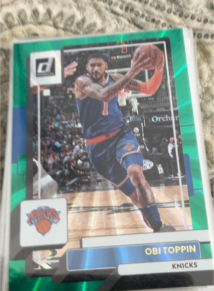 2022-23 Donruss #12 Obi Toppin — front