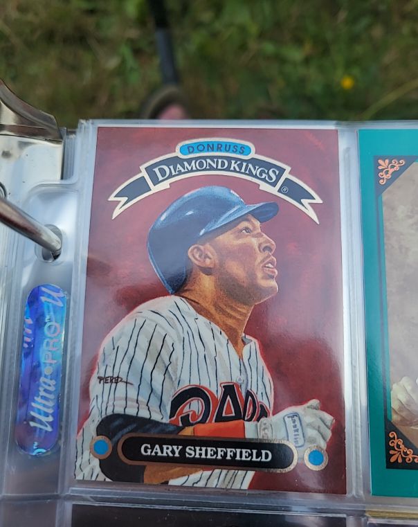 1992 Donruss Diamond Kings #DK21 Gary Sheffield — front