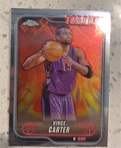 2024-25 Topps Chrome #54 Vince Carter — front