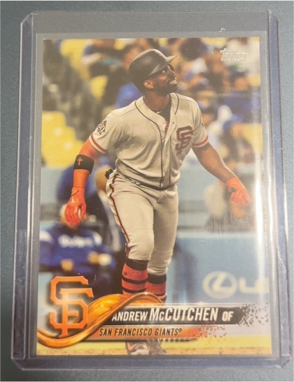 2018 Topps Update #US83 Andrew McCutchen San Francisco Giants — front