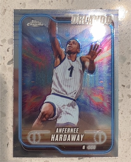 2024-25 Topps Chrome #68 Anfernee Hardaway Orlando Magic — front
