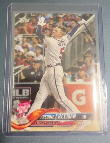 2018 Topps Update #US168 Freddie Freeman — front