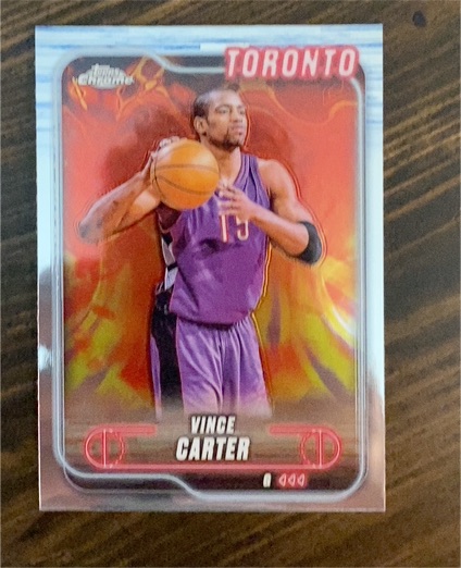 2024-25 Topps Chrome #54 Vince Carter — front