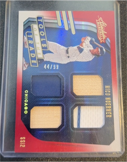 2021 Panini Absolute Tools of the Trade #SS12 Nico Hoerner — front