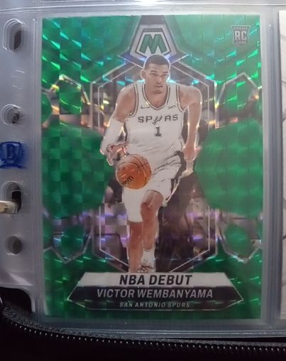 2023-24 Panini Mosaic NBA Debut #257 Victor Wembanyama — front