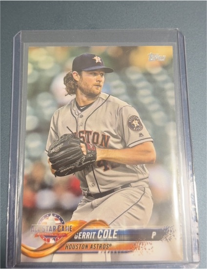 2018 Topps Update #US240 Gerrit Cole Houston Astros — front
