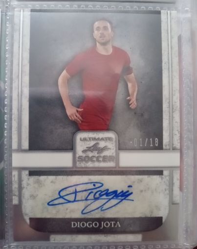 2022 Leaf Ultimate Soccer Diogo Jota — front