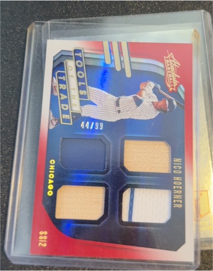 2021 Panini Absolute Tools of the Trade #SS12 Nico Hoerner — front