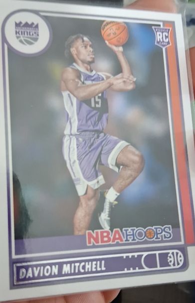 2021-22 Panini NBA Hoops #228 Davion Mitchell — front