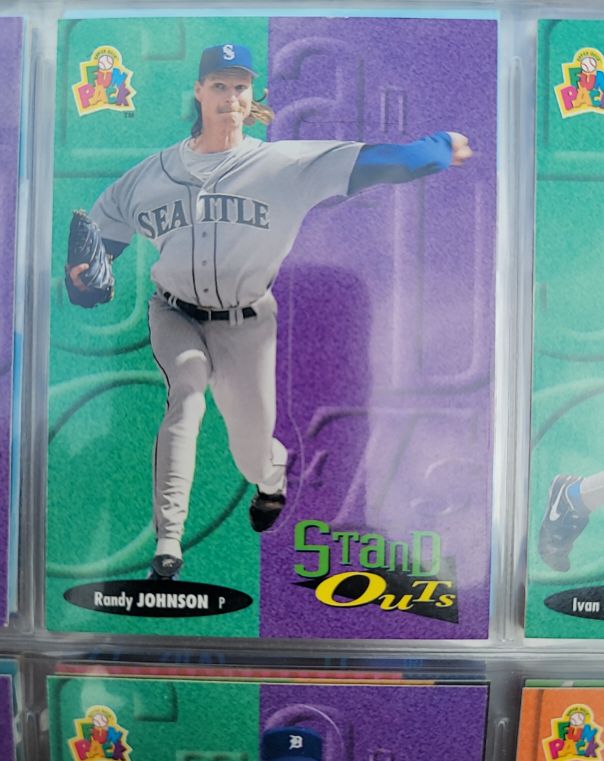 1993 Upper Deck Fun Pack #175 Randy Johnson — front
