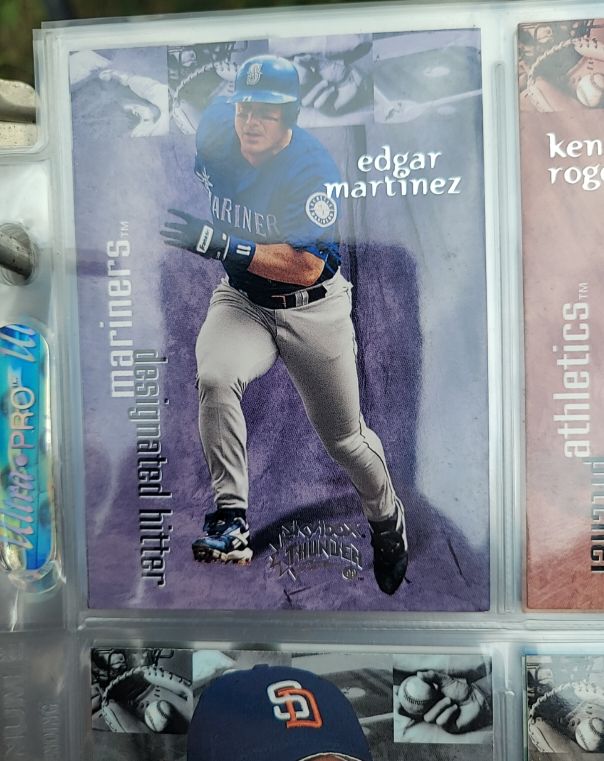 1999 SkyBox Thunder #149 Edgar Martinez — front