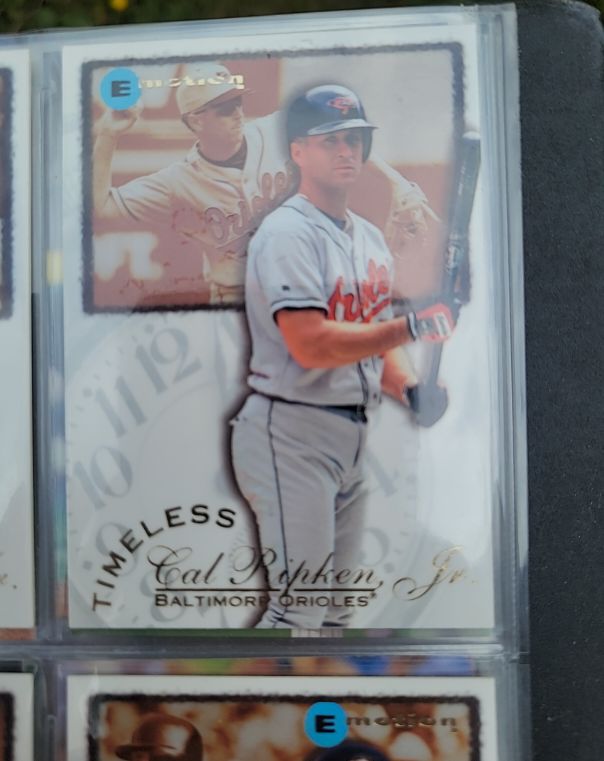 1995 Skybox Emotion Timeless #12 Cal Ripken Jr. — front