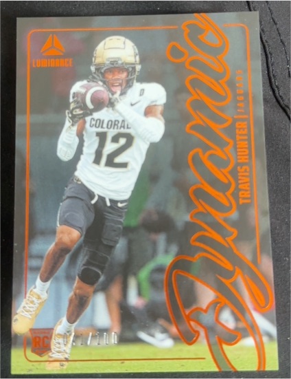 2025 Panini Luminance #1 Travis Hunter — front