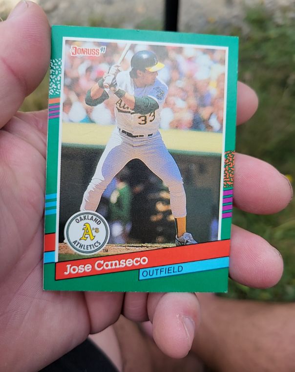1991 Donruss #536 Jose Canseco — front