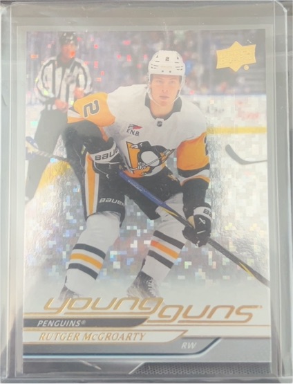 2024-25 Upper Deck Series 2 #474 Rutger McGroarty Young Guns — front