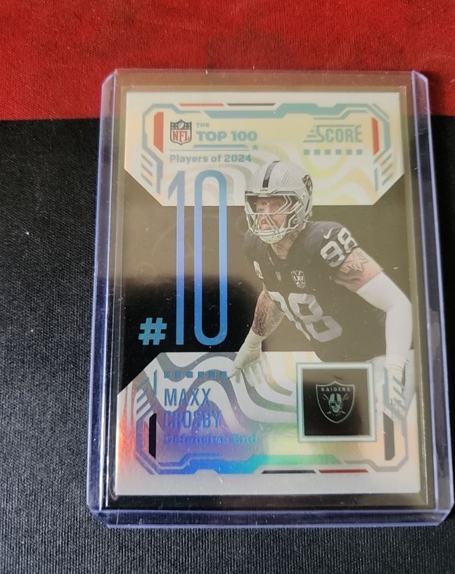 2025 Panini Score Top 100 #10 Maxx Crosby — front