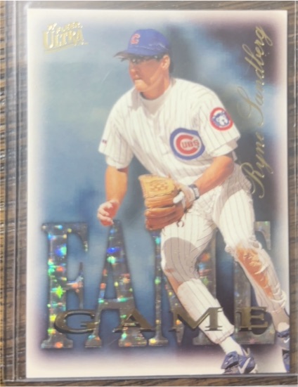 1997 Fleer Ultra Fame Game #16 Ryne Sandberg — front