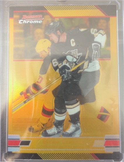 2003-04 Bowman Chrome #66 Mario Lemieux — front