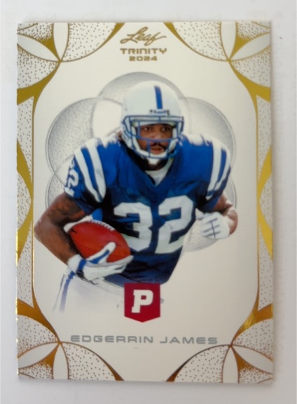 2024 Leaf Trinity Edgerrin James — front