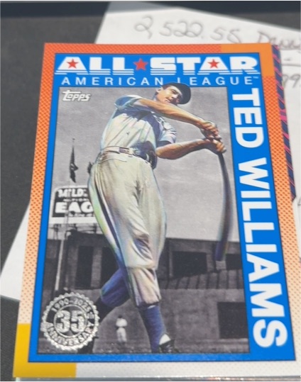 2025 Topps Series 2 35th Anniversary All-Star #90AS-8 Ted Williams — front
