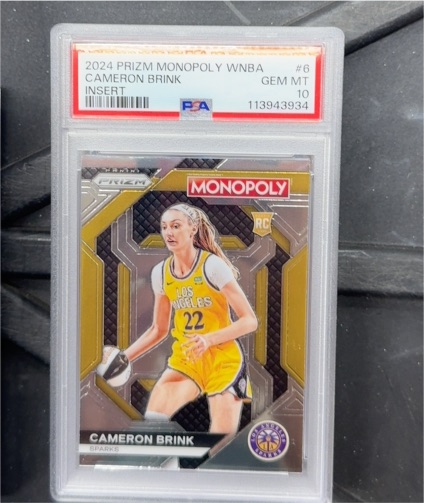 2024 Panini Prizm Monopoly #6 Cameron Brink — front