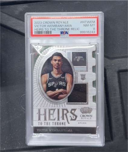 2023 Panini Crown Royale #HTWEM Victor Wembanyama — front