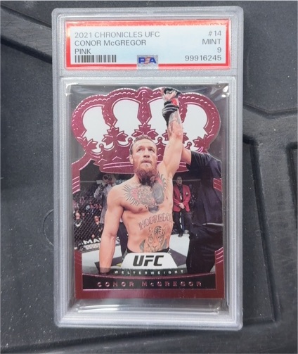 2021 Panini Chronicles UFC Crown Royale #14 Conor McGregor Pink — front