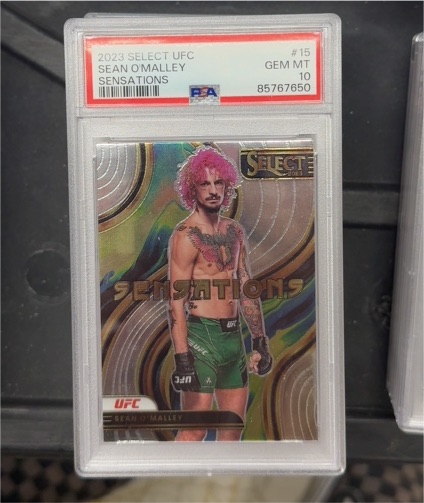 2023 Panini Select UFC #15 Sean O'Malley Sensations — front