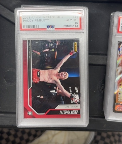 2021 Panini Instant UFC #34 Paddy Pimblett — front