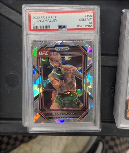 2023 Panini Prizm UFC #156 Sean O'Malley Ice — front