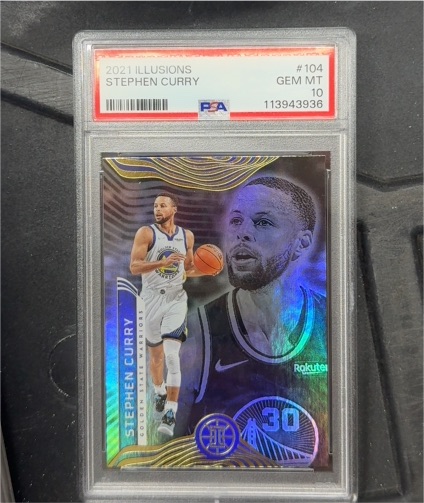 2021 Panini Illusions #104 Stephen Curry — front