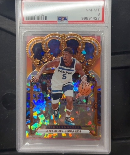 2023 Panini Crown Royale Anthony Edwards — front