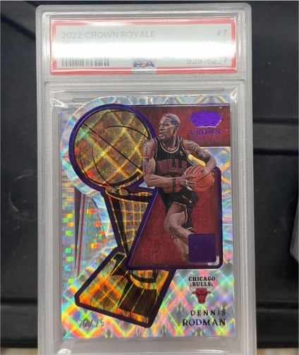 2022 Panini Crown Royale #7 Dennis Rodman — front