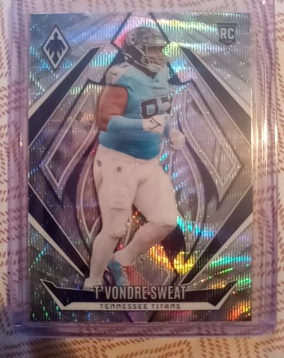 2024 Panini Phoenix #245 T'Vondre Sweat — front