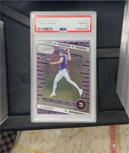2024 Panini Absolute #110 J.J. McCarthy — front
