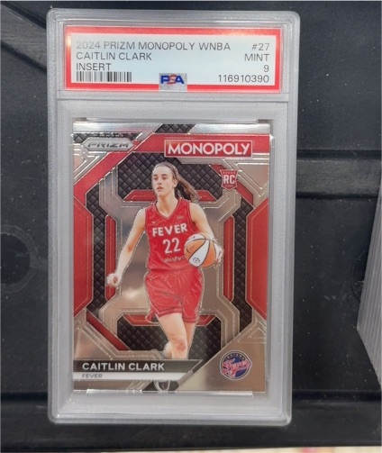2024 Panini Prizm Monopoly WNBA #27 Caitlin Clark — front