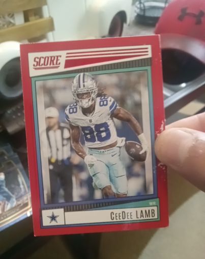 2022 Panini Score #222 CeeDee Lamb — front