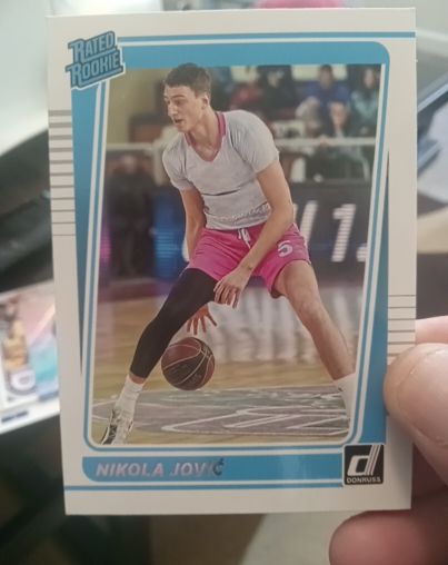 2022-23 Donruss Rated Rookies #10 Nikola Jovic — front