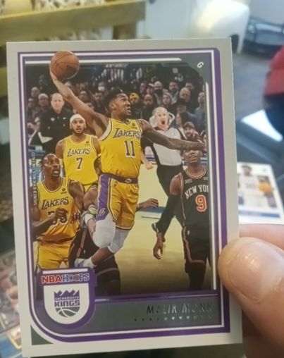 2022-23 Panini NBA Hoops #162 Malik Monk — front