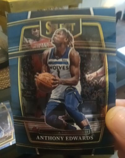 2021-22 Panini Select #49 Anthony Edwards — front