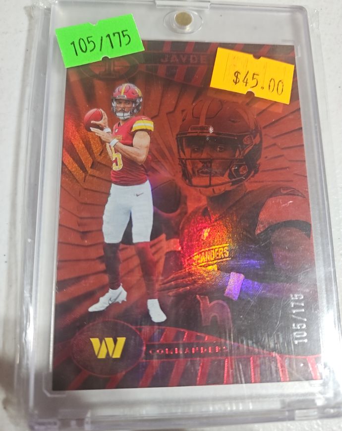 2024 Panini Illusions #93 Jayden Daniels Rookie Card — front