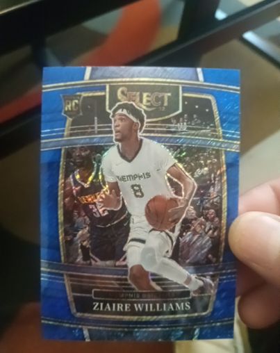 2021-22 Panini Select #86 Ziaire Williams — front