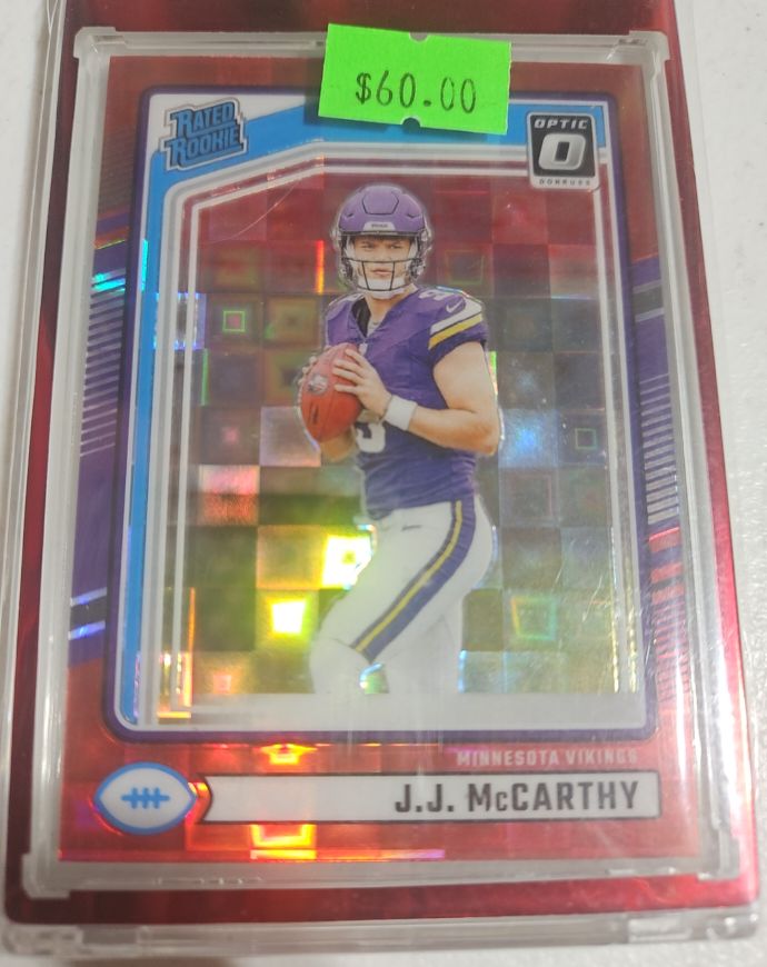 2024 Panini Donruss Optic #303 J.J. McCarthy — front