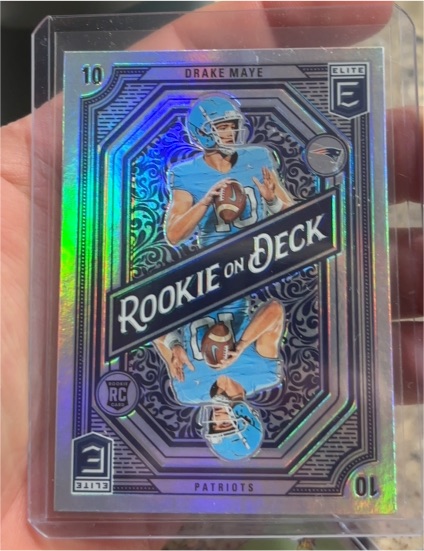 2024 Panini Donruss Elite #10 Drake Maye Rookie On Deck — front